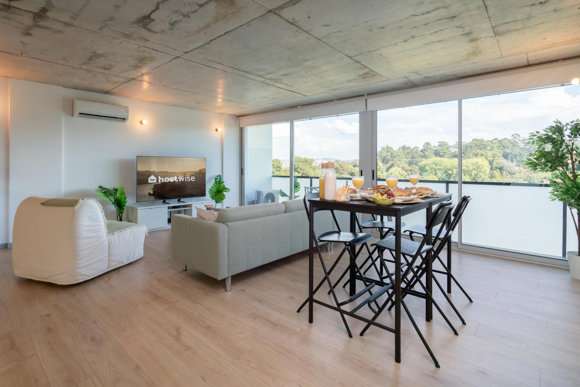 Host Wise - Luxurious Impressive Apartment - Balcony And Pool Vila Nova de Gaia Exterior photo