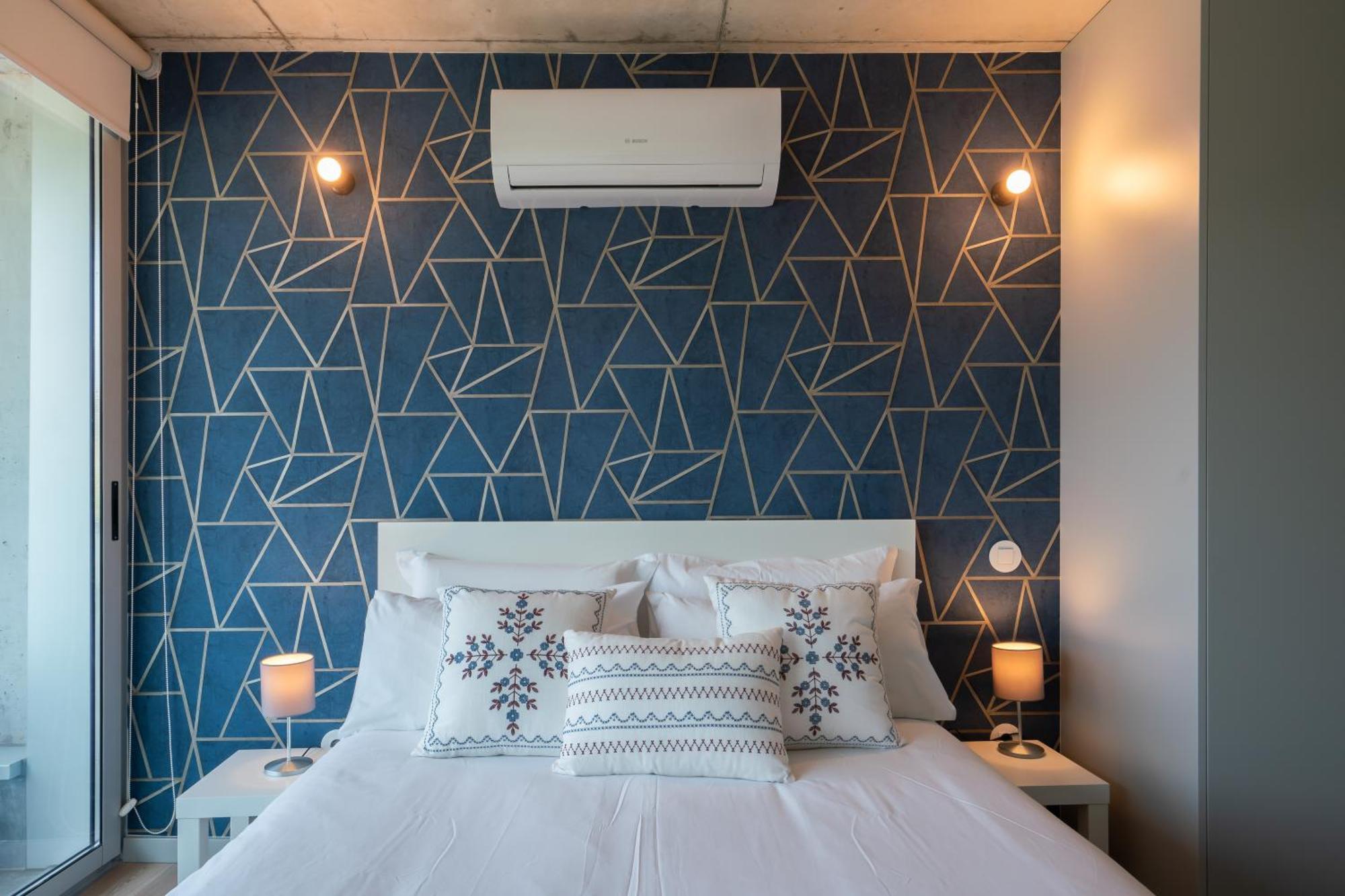 Host Wise - Luxurious Impressive Apartment - Balcony And Pool Vila Nova de Gaia Room photo